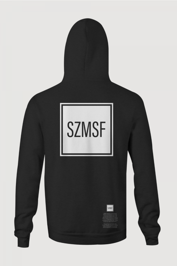 SZMSF Panel Hoody black